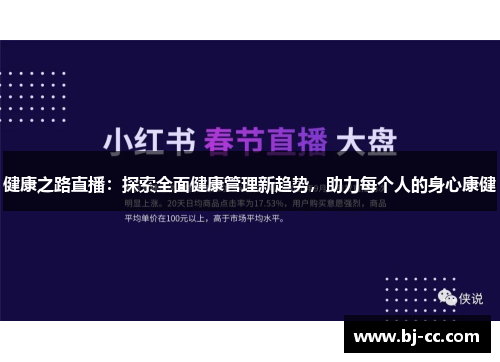 健康之路直播：探索全面健康管理新趋势，助力每个人的身心康健